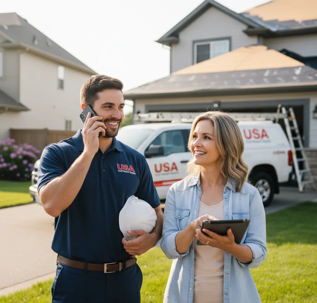 USA Roof Repair Experts customer support in Bordentown